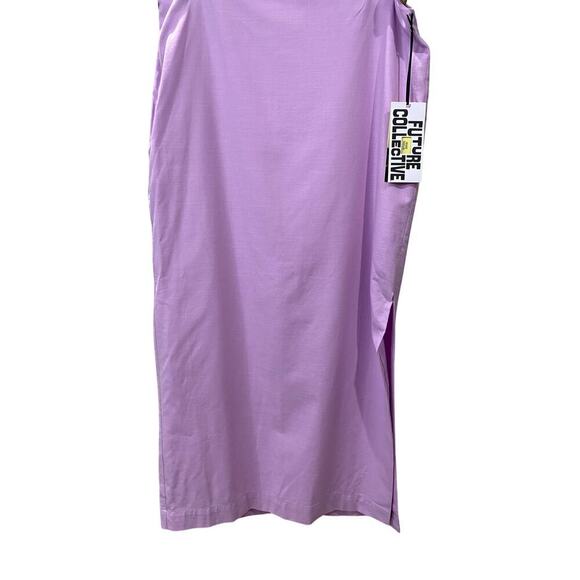 Jenee Naylor X Future Collective Lilac Maxi Skirt - Size 12 (NWT) - Picture 1 of 12